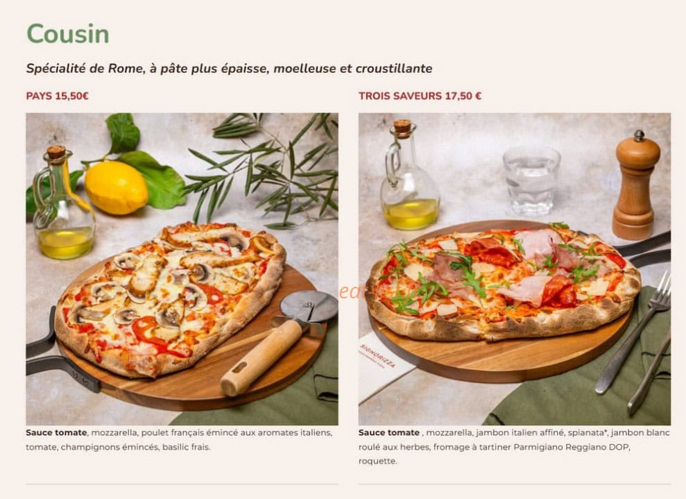 Signorizza — carte page 7