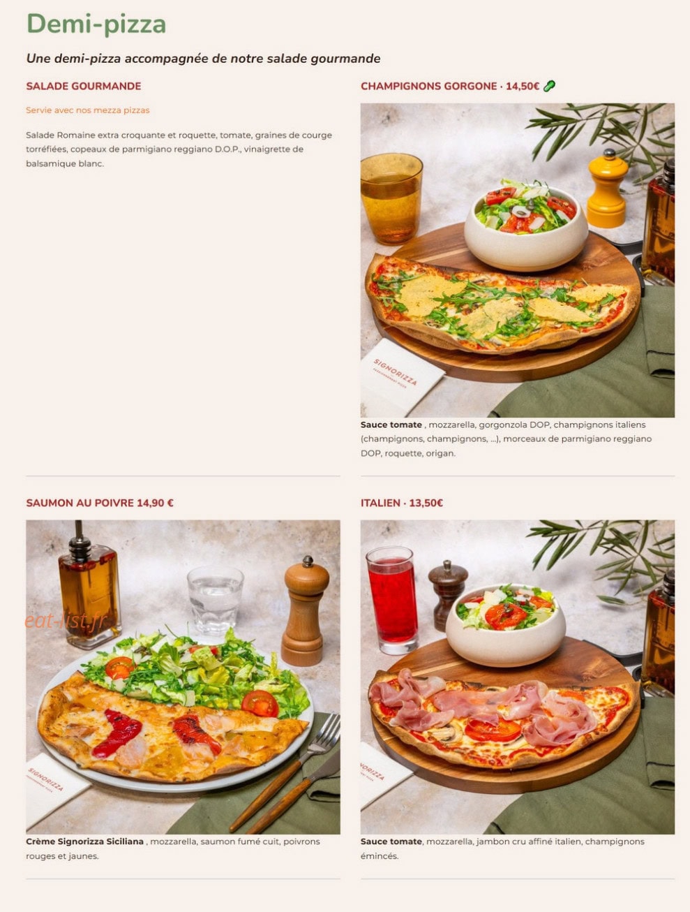 Signorizza — carte page 6
