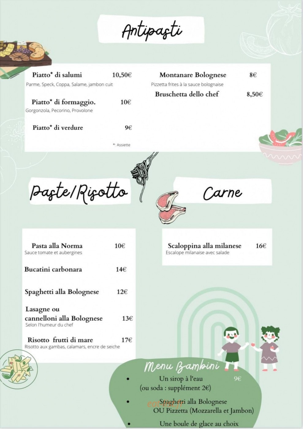 Da Lio — carte page 3