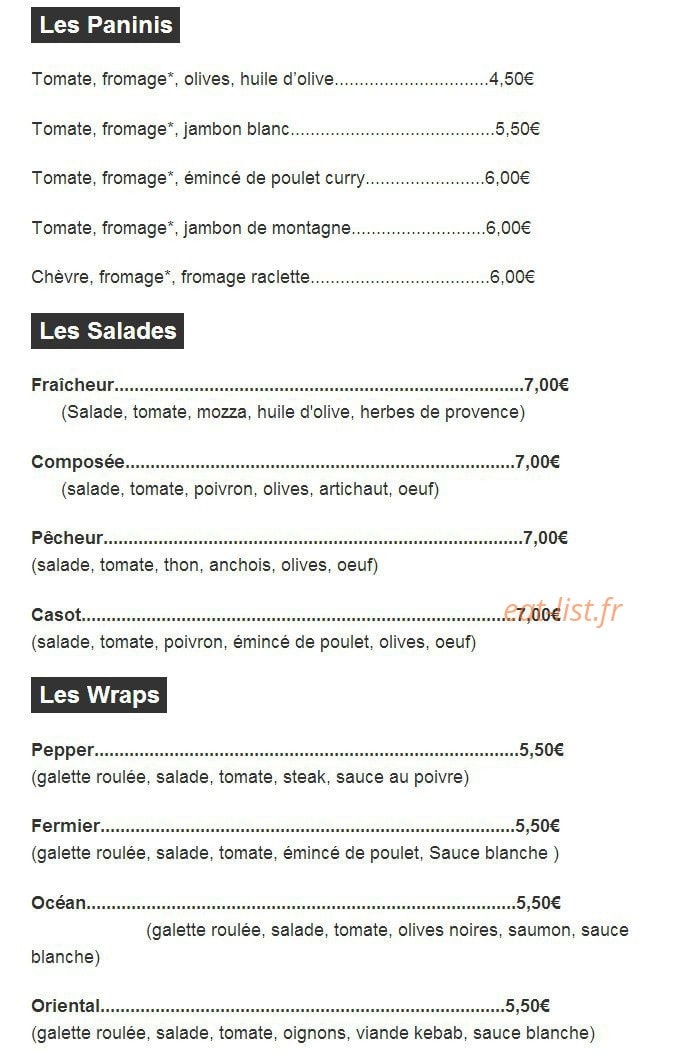 El Casot — carte page 6