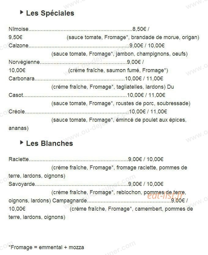 El Casot — carte page 2