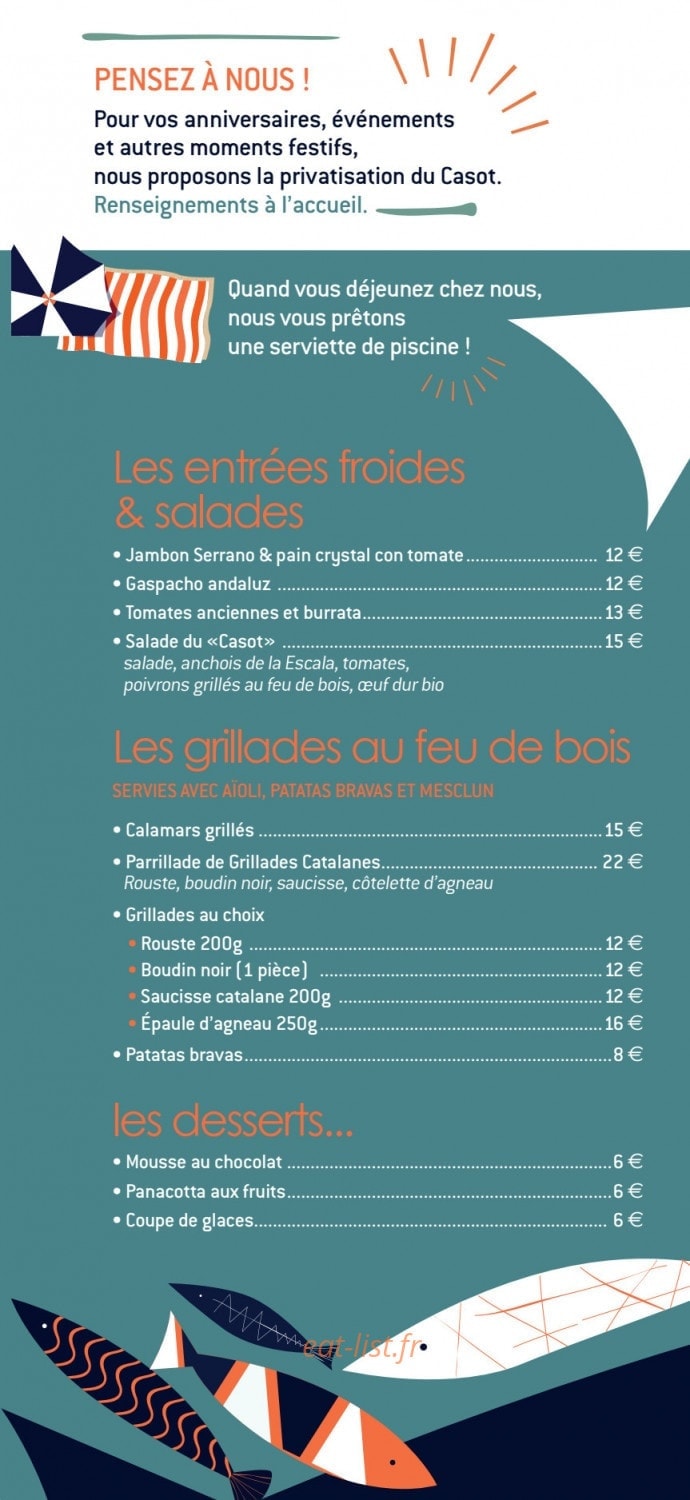 Le Casot — carte page 1