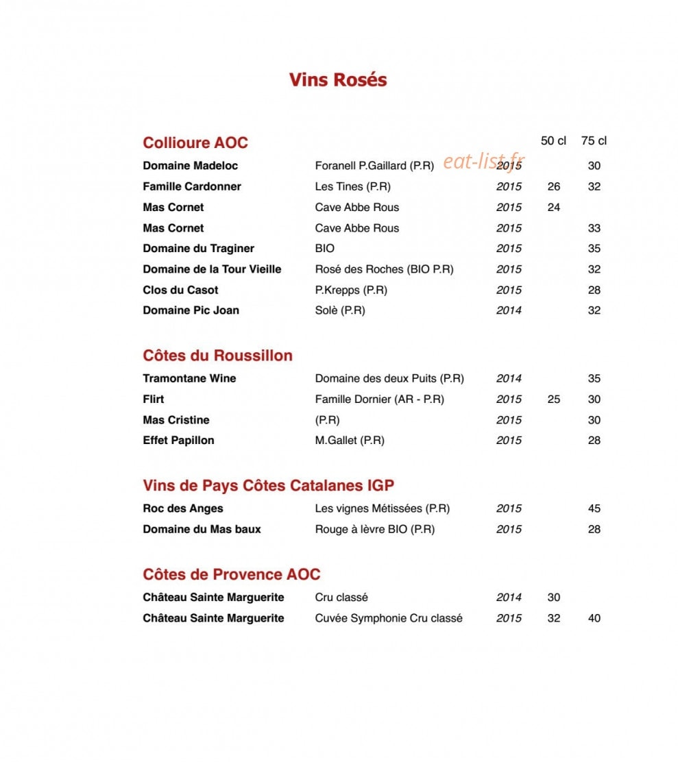 Le Fanal — carte page 11