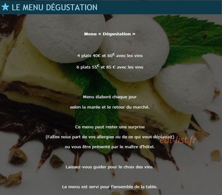 Le Miradou — carte page 3