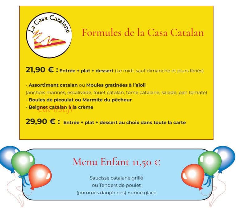La Casa Catalane — carte page 4