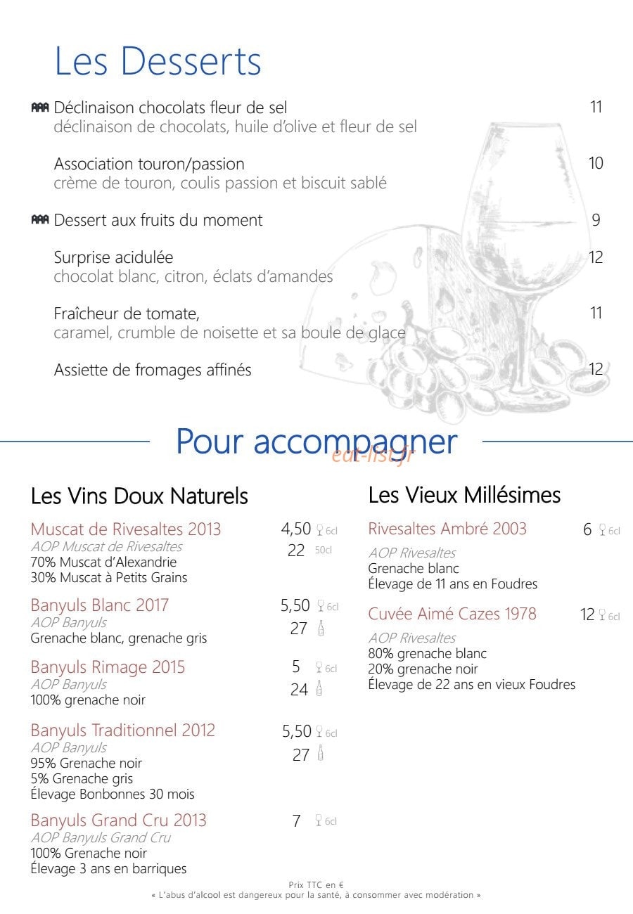 Les Clos de Paulilles — carte page 3