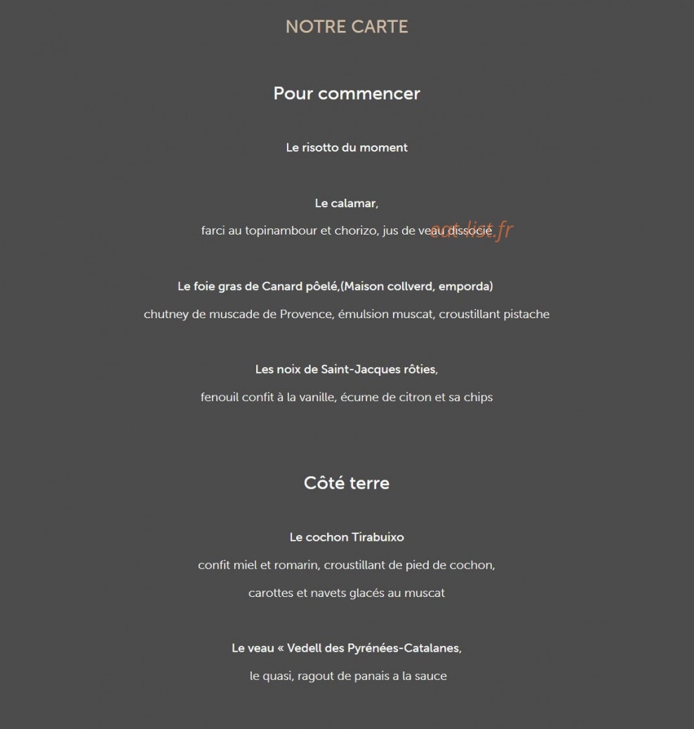 Les Jardins du Cèdre — carte page 6
