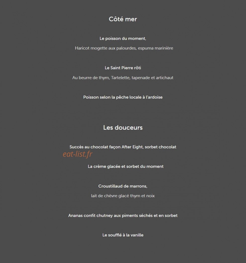 Les Jardins du Cèdre — carte page 7