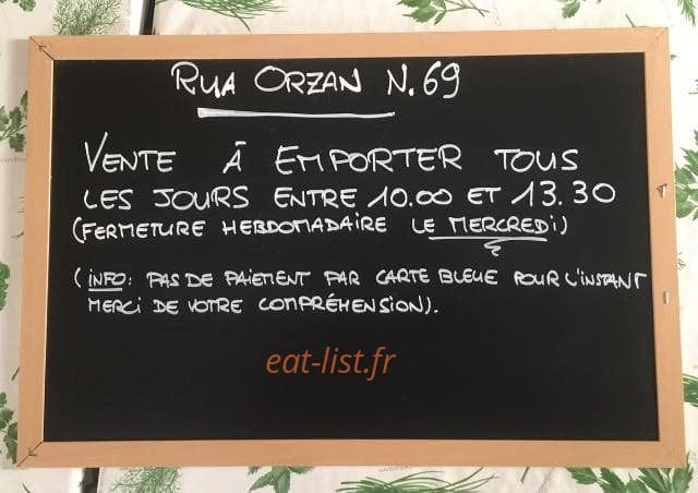 Rua Orzan Nº 69 — carte page 1