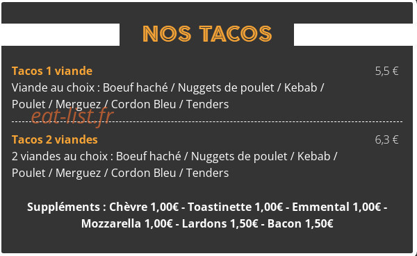 Chez Loupetis — carte page 7