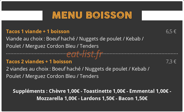 Chez Loupetis — carte page 8