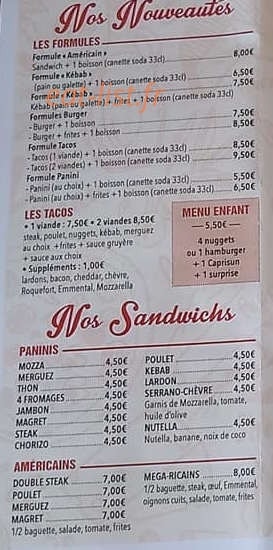 Pizza Lena — carte page 3
