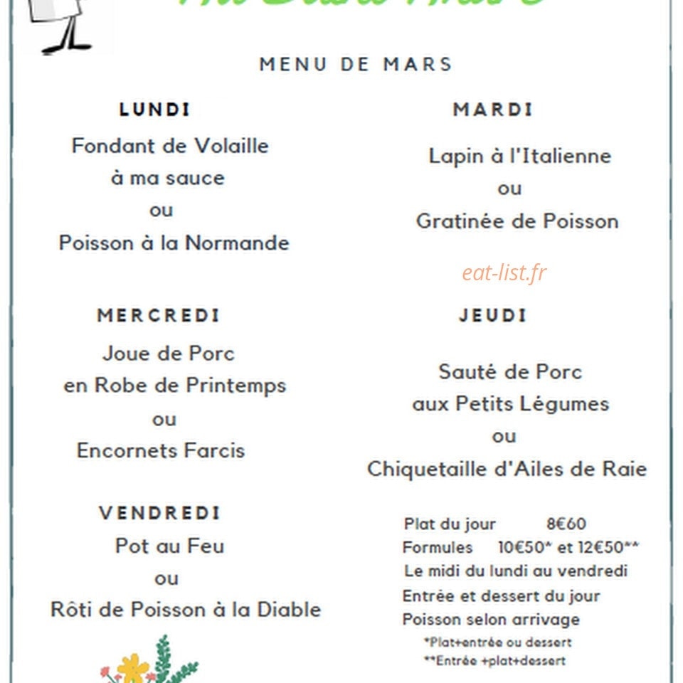 Au Saint-André — carte page 2