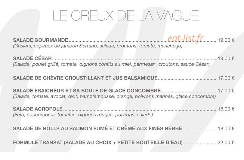 La nouvelle vague — carte page 3