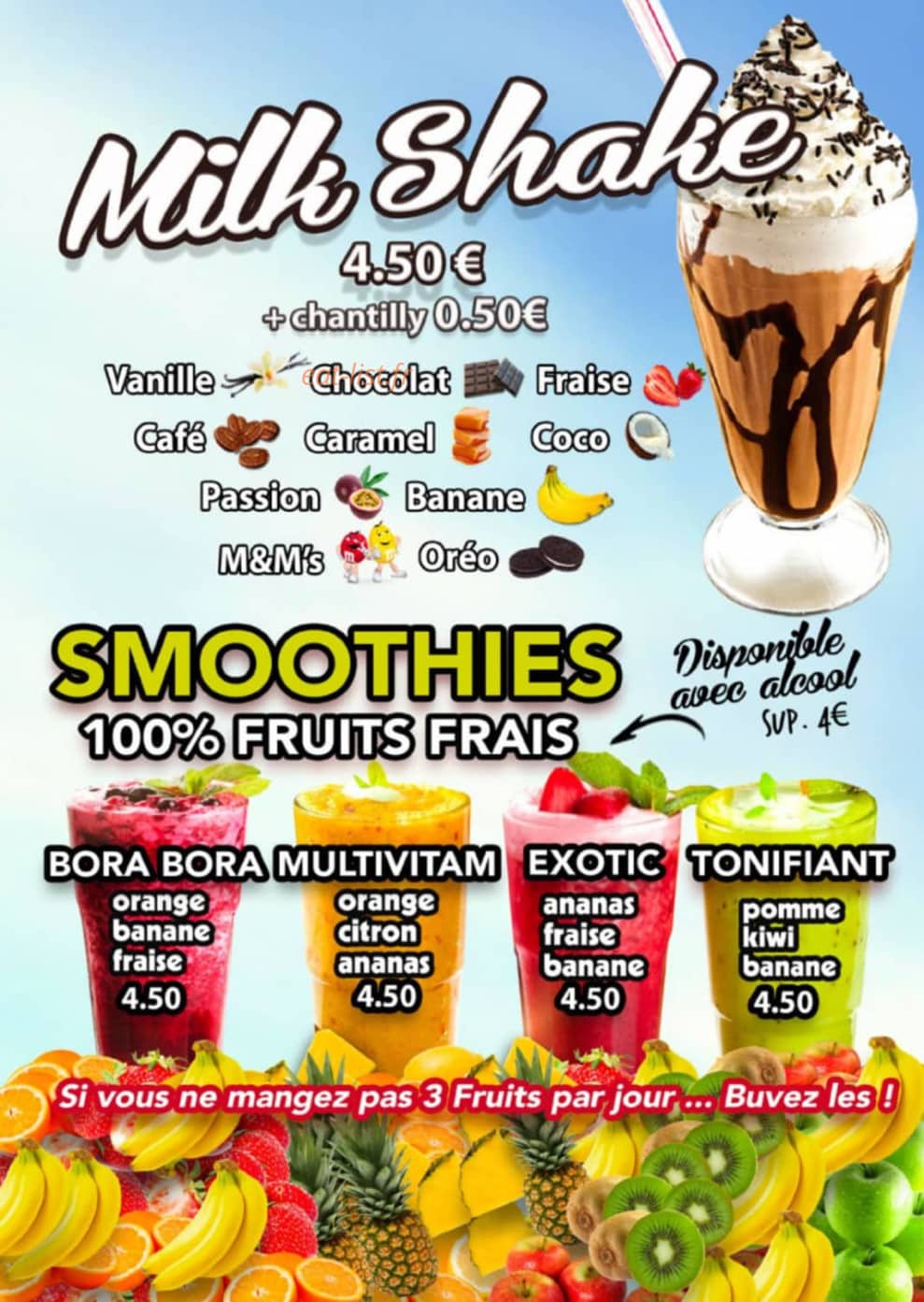 100% Vitamines — carte page 6