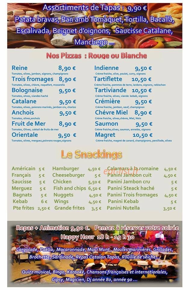 Aux Deux Setois — carte page 2
