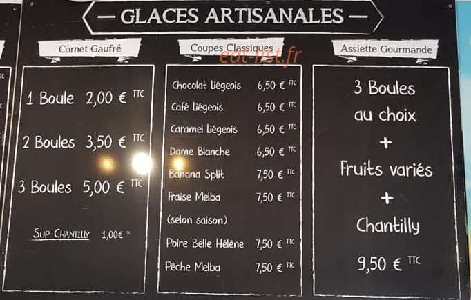 Bea crepes — carte page 4