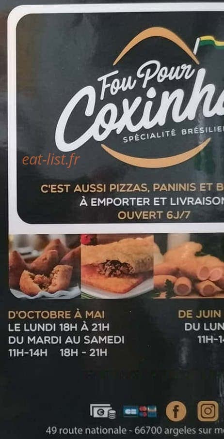 Fou pour coxinha — carte page 1