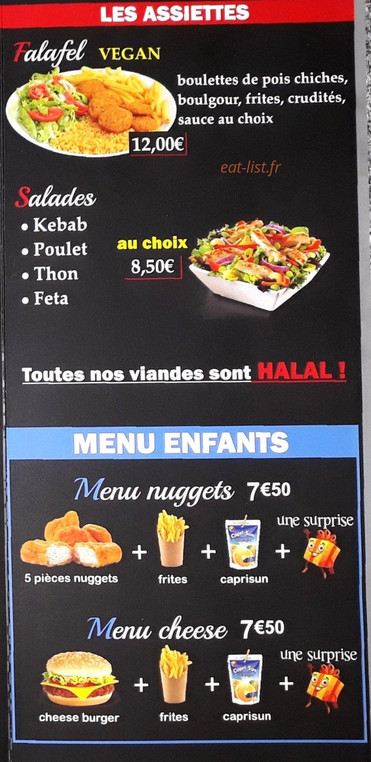 Istanbul Kebab — carte page 5
