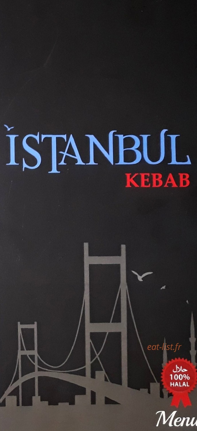 Istanbul Kebab — carte page 1