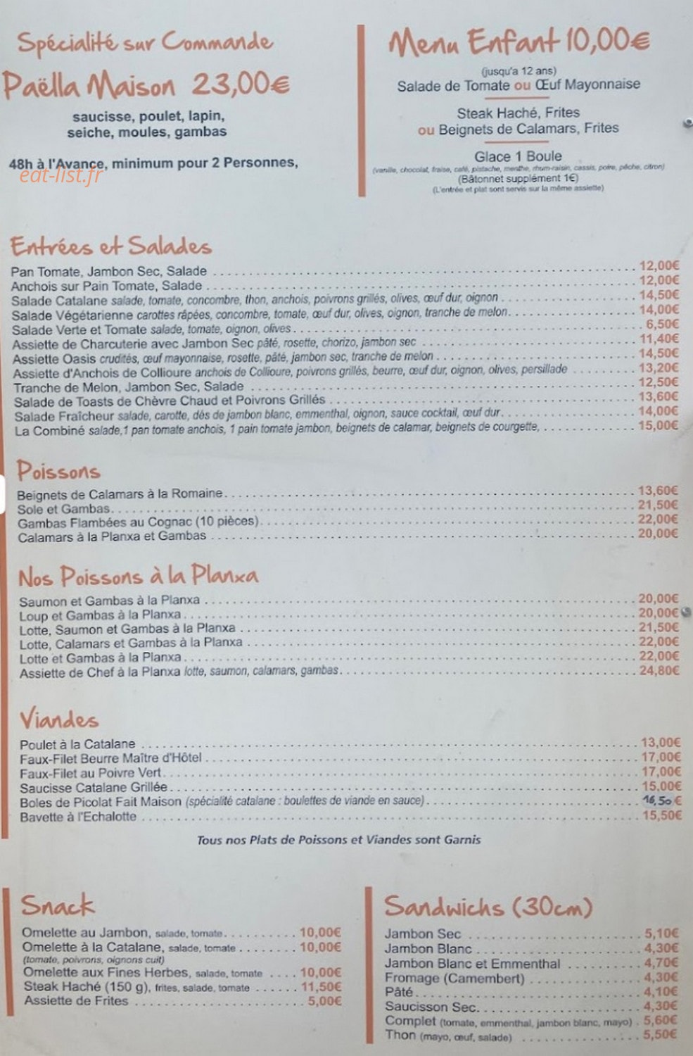 L'oasis — carte page 1