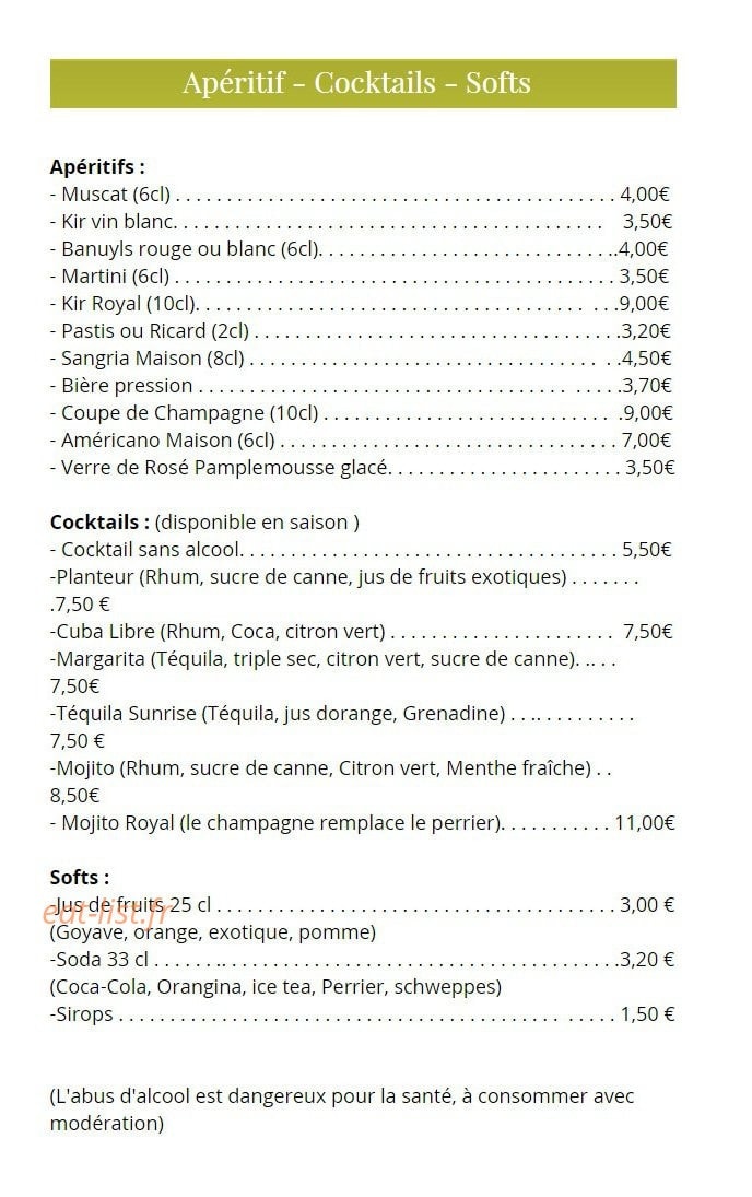 La Mariscada — carte page 5
