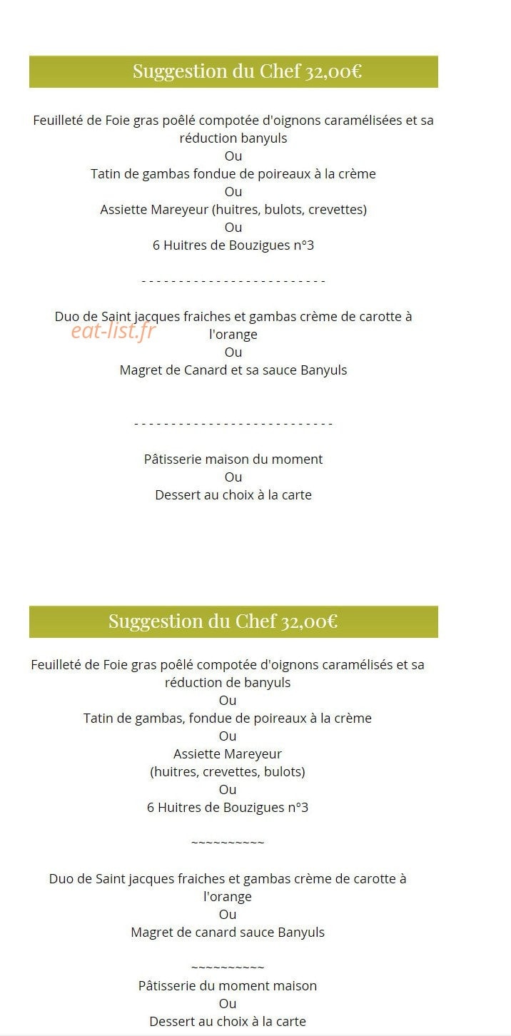 La Mariscada — carte page 4