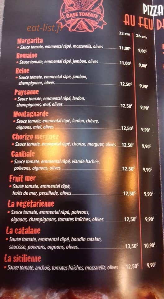 Le Costa — carte page 1