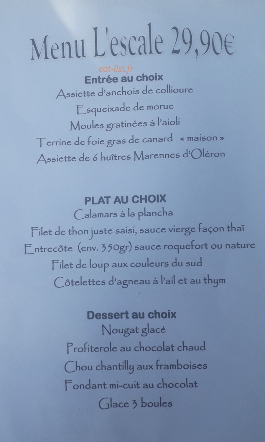 Le Lamparo — carte page 4