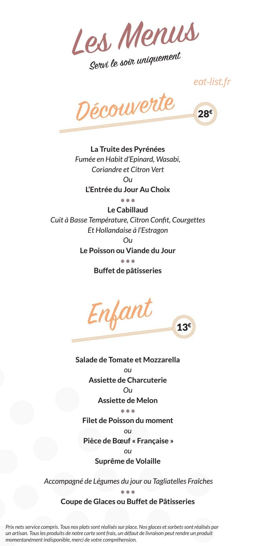 Le Lido — carte page 4