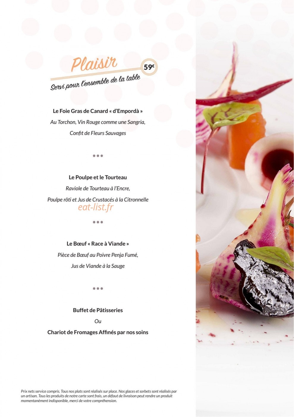 Le Lido — carte page 5