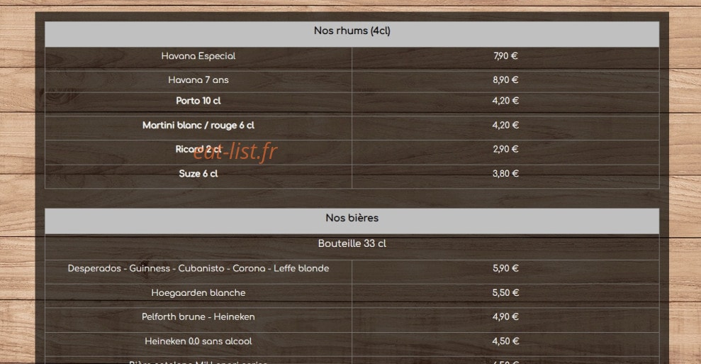 Le Monte Cristo — carte page 6