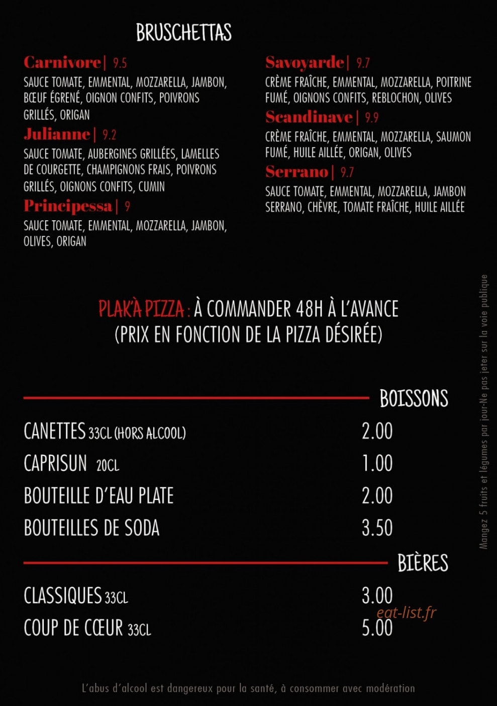 Le Pâton — carte page 3