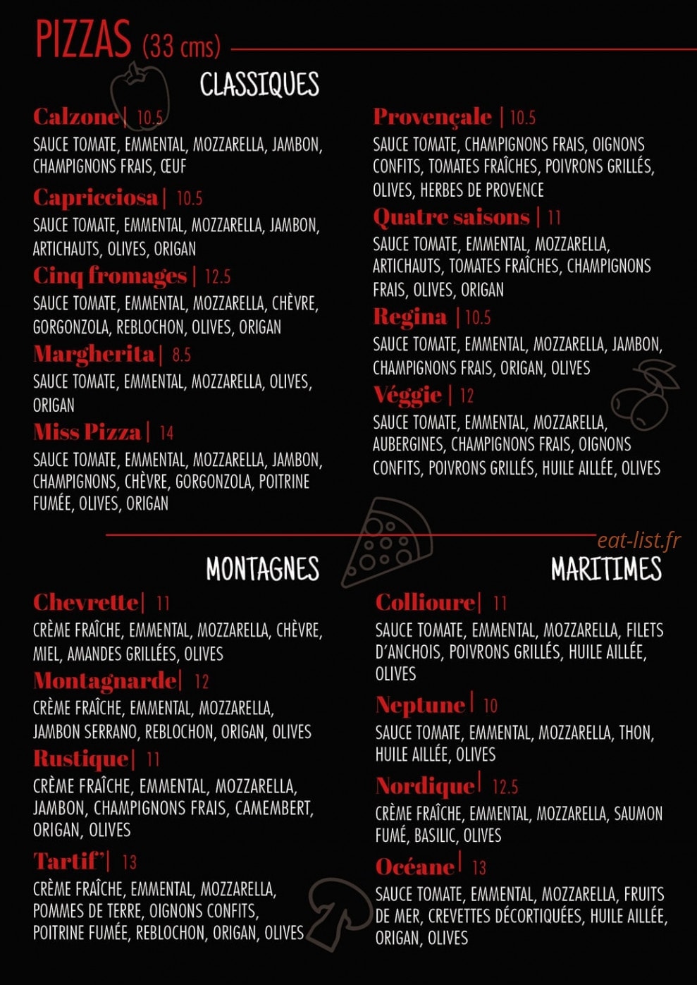Le Pâton — carte page 1