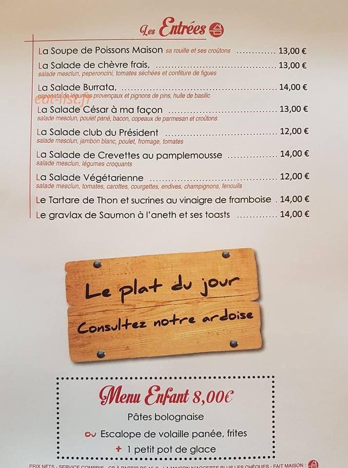 Le President — carte page 3