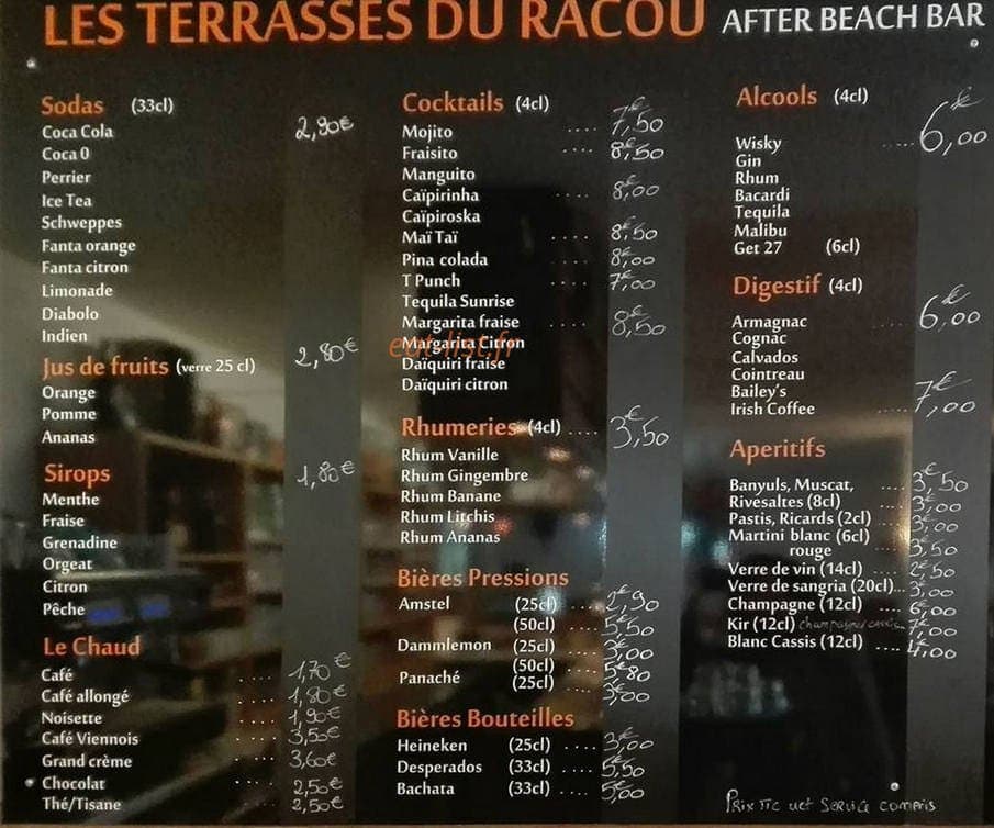 Les Terrasses Du Racou — carte page 7