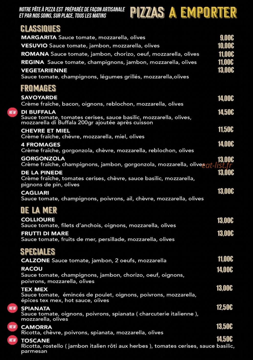 Racou Beach Snack — carte page 4