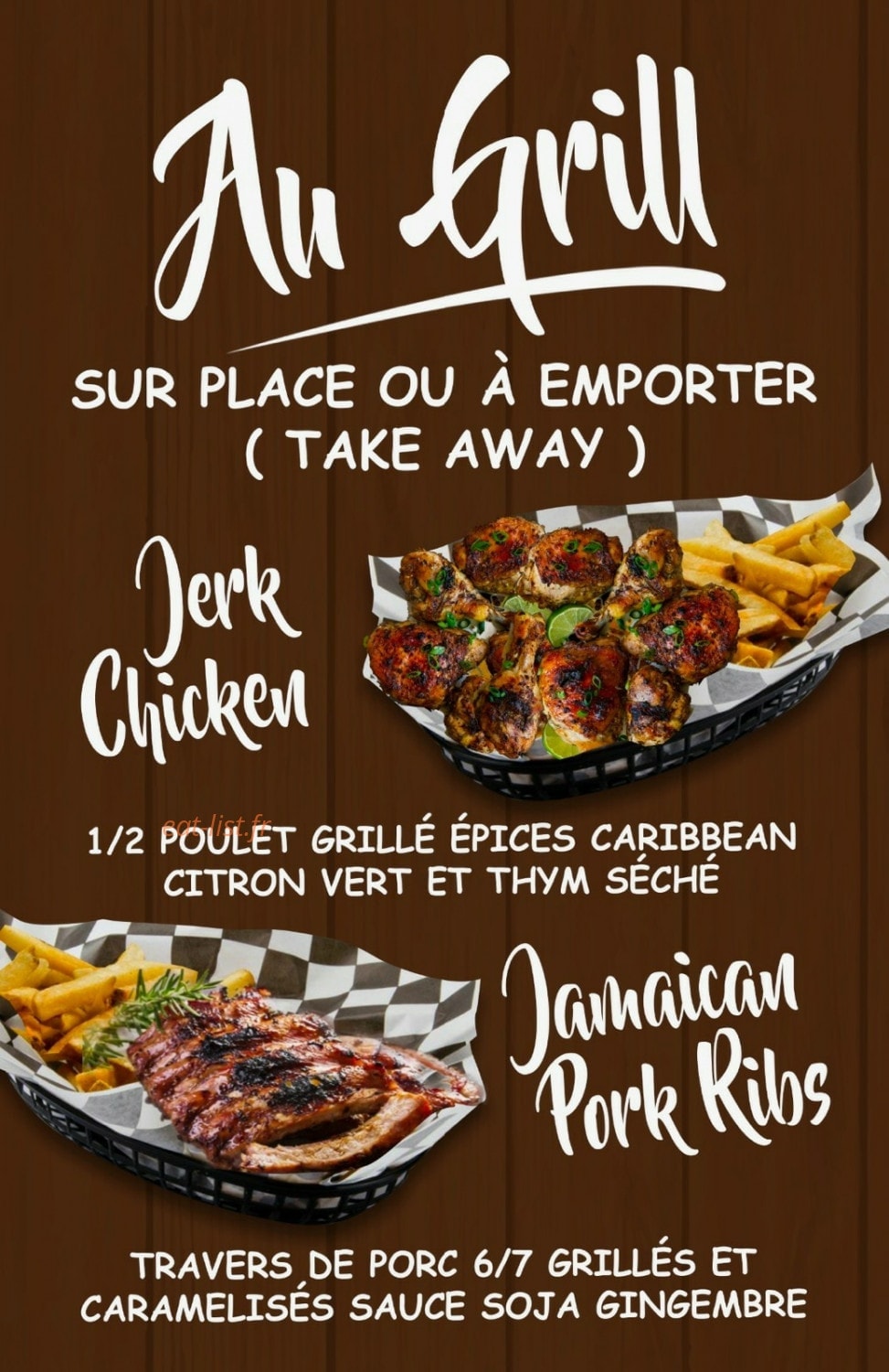 Tiki Snack — carte page 3
