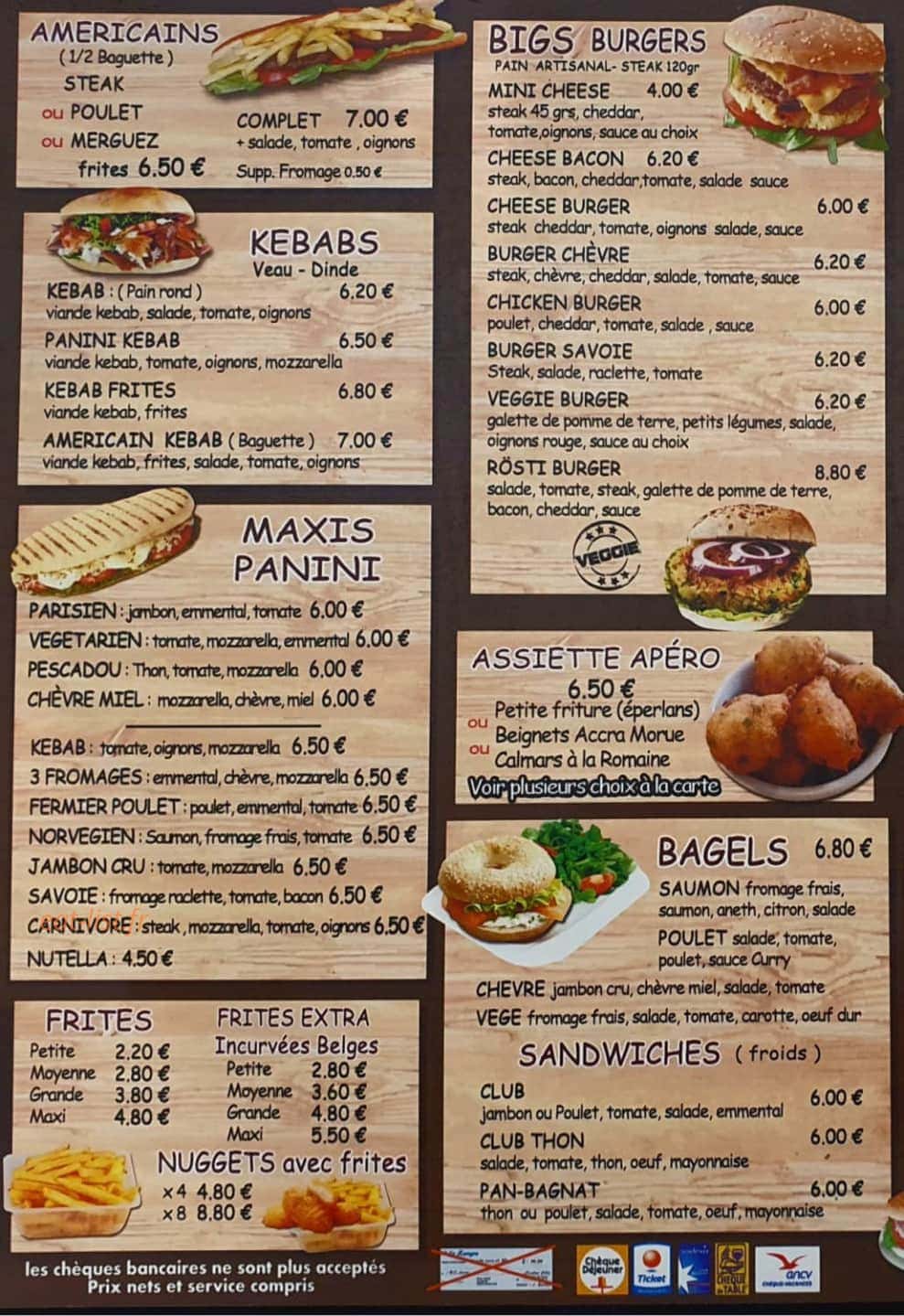 Tiki Snack — carte page 4