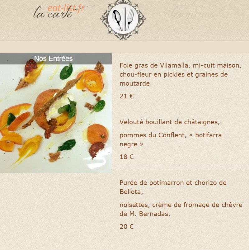 L'Auberge du Cellier à Montner - menu et photos