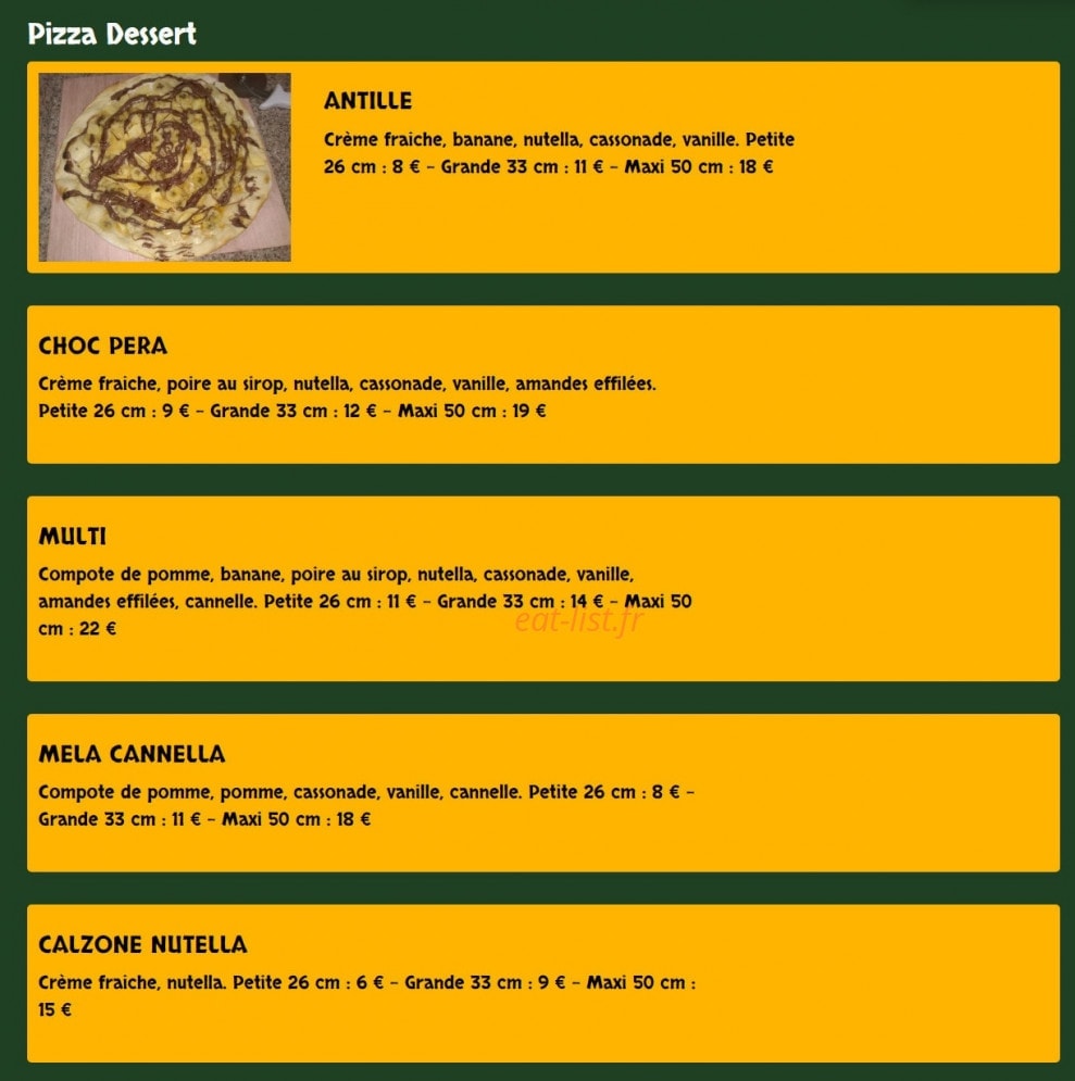 Al Mare — carte page 5