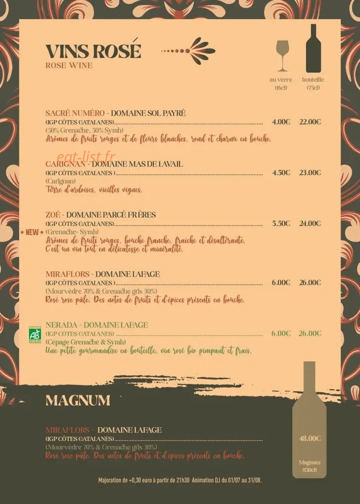 Le Bateau Ivre — carte page 18