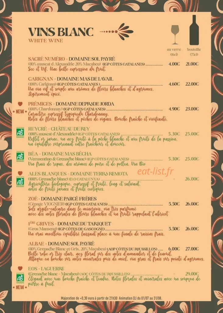 Le Bateau Ivre — carte page 19