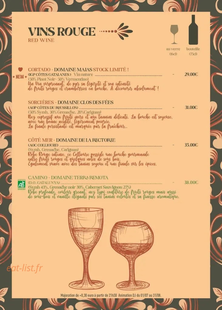 Le Bateau Ivre — carte page 17