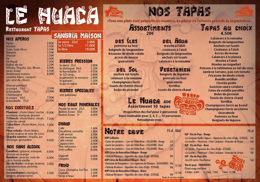 Le Huaca — carte page 2