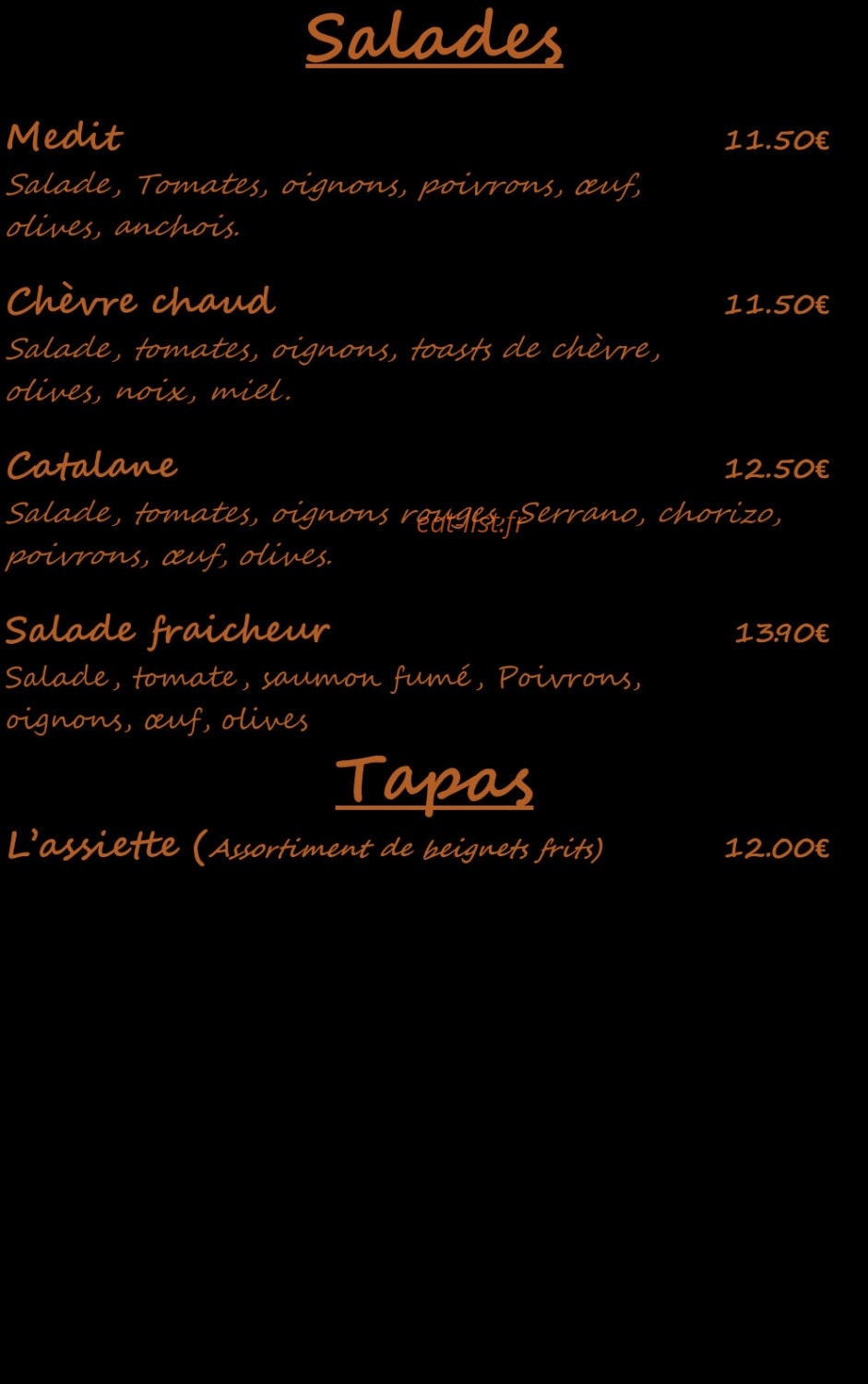 Le Méditerranée — carte page 1