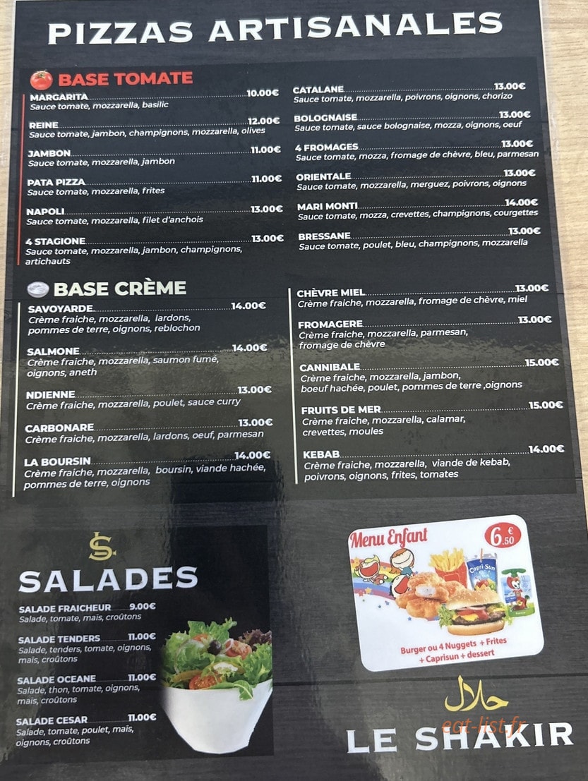 Le Shakir — carte page 2