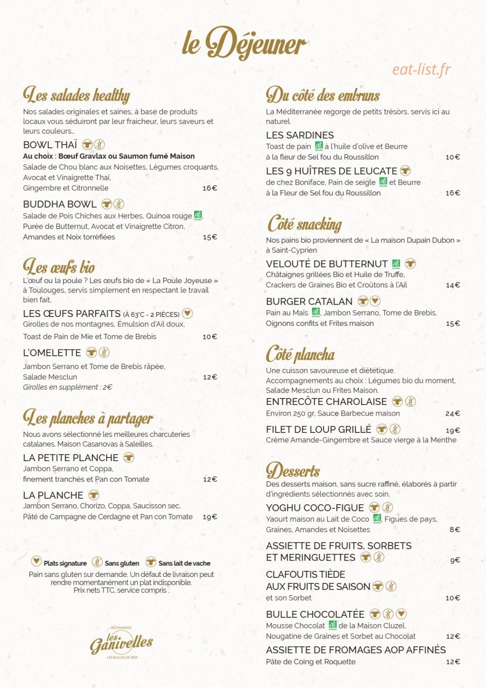 Les Ganivelles — carte page 1