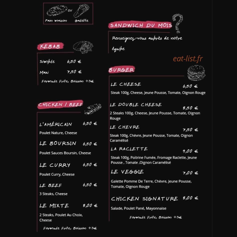O'signature — carte page 2