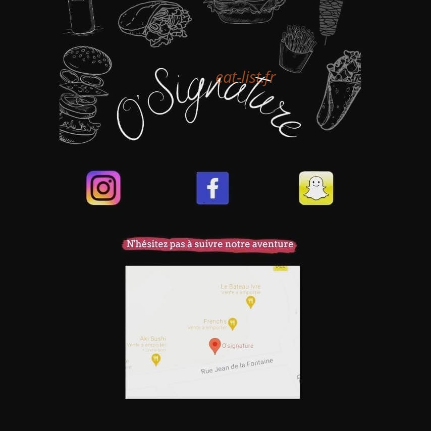 O'signature — carte page 4